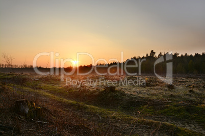 Sonnenuntergang HDR