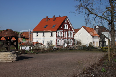 Dorfplatz in Aerzen-Reher