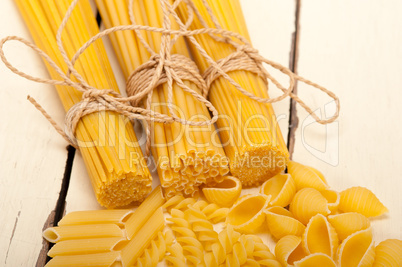 bunch of Italian pasta type