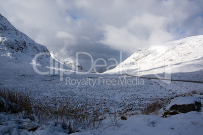 Glencoe Tal, Schottland, UK