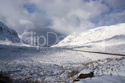 Glencoe Tal, Schottland, UK