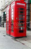 englische Telefonzelle, London