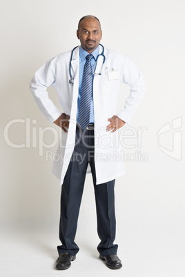 Indian male medical doctor