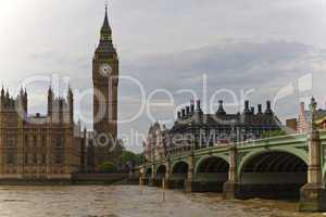 Big Ben, Westminster Bridge, London