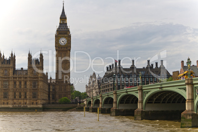 Big Ben, Westminster Bridge, London
