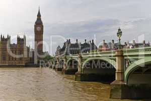 Big Ben, Westminster Bridge, London