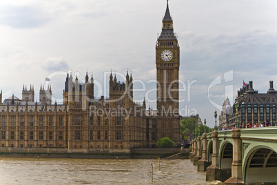 Big Ben, Westminster Bridge, London