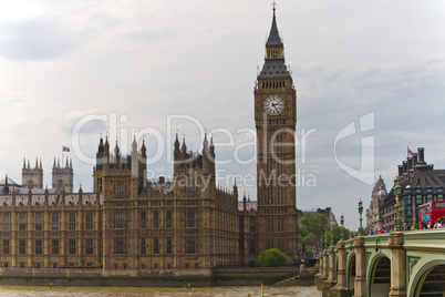 Big Ben, Westminster Bridge, London