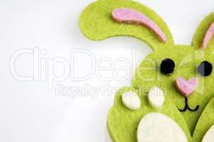 Small Easter bunny toy.