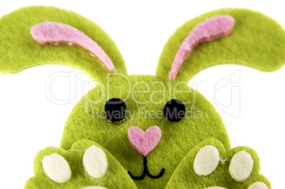 Small Easter bunny toy.