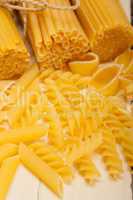 bunch of Italian pasta type