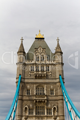 Tower Bridge, Brückenturm, London