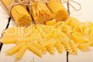 bunch of Italian pasta type