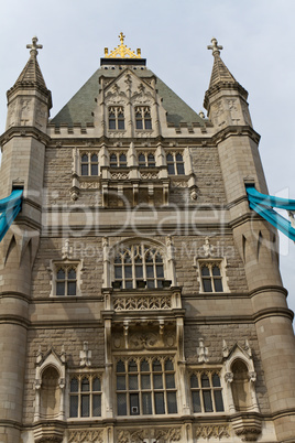 Tower Bridge, Brückenturm, London