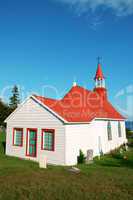 Old church and cemetery of Tadoussac