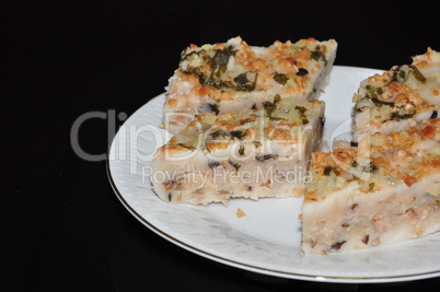 vegetarian yam cake