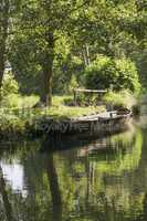 River boat at Spreewald