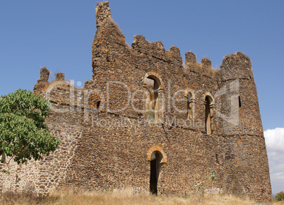 Palastruine von Guzara, Gondar, Äthiopien, Afrika