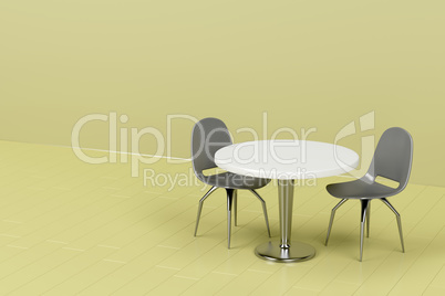 Chairs and table