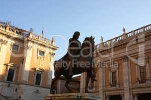 Reiterstandbild von Marc Aurel in Rom