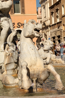 Neptunbrunnen in Rom