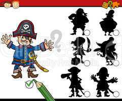 education shadows game cartoon