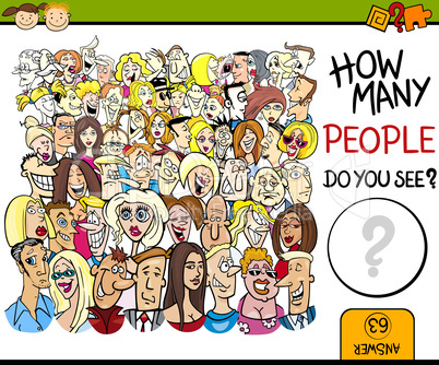 counting game cartoon illustration counting game cartoon illustration