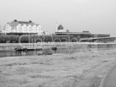 Elbe river in Dresden