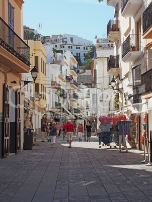 In der Altstadt von Ibiza