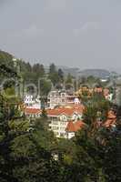 Blick vom Burgberg auf Bad Harzburg