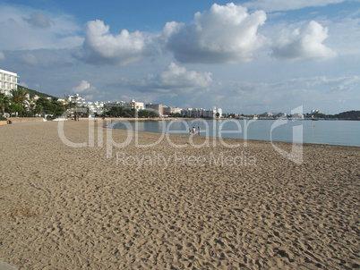 Strand von Sta. Eulalia, Ibiza