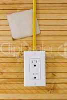 Equipment for installing electrical outlets