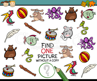 find single picture game cartoon