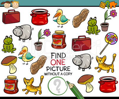 find single picture game cartoon