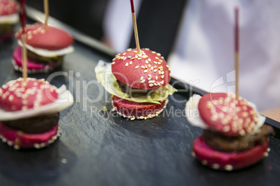 Burger und Hamburger bei Catering & Flying Buffet