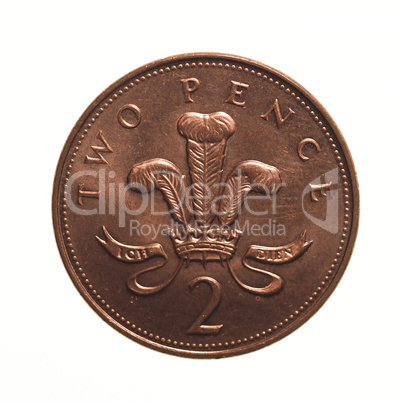 Two Pence coin