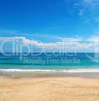 beach and tropical sea