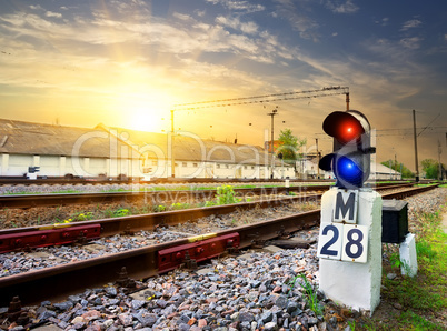 Railway semaphore