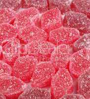 pink fruit jelly
