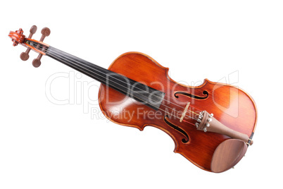 Red Violin Isolated