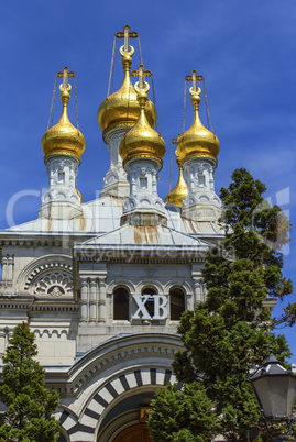 Russian or orthodox church, Geneva, Switzerland
