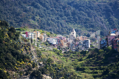 Corniglia, Cinque Terre, Italien