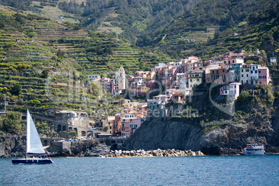 Manarola, Cinque Terre, Italien