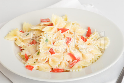 Farfalle plate