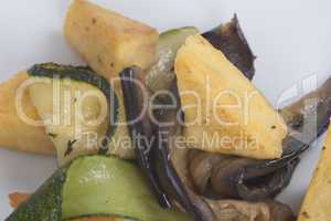 Polenta with Eggplant