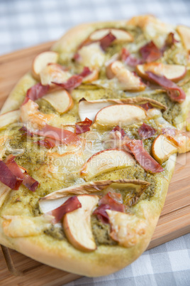 Herbstliche Pizza