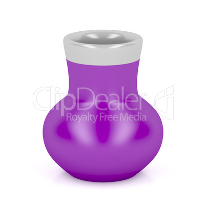 Purple vase