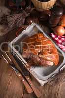 pork roast with crackling