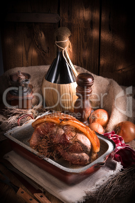 pork roast with crackling