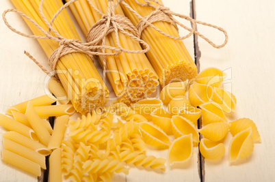 bunch of Italian pasta type